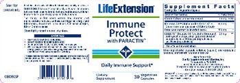 Life Extension Immune Protect With Paractin - supplement