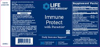 Life Extension Immune Protect with Paractin - supplement