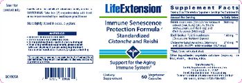 Life Extension Immune Senescene Protection Formula - supplement