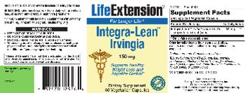 Life Extension Integra-Lean Irvingia 150 mg - supplement