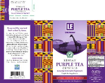Life Extension Kenyan Purple Tea Crystals - purple tesupplement
