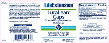 Life Extension LuraLean Caps - supplement