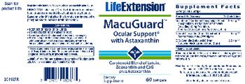 Life Extension MacuGuard - supplement