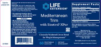 Life Extension Mediterranean Trim with Sinetrol-XPur - supplement