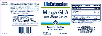 Life Extension Mega GLA With Sesame Lignans - supplement