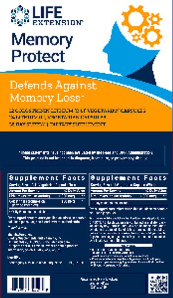 Life Extension Memory Protect C-Li - supplement