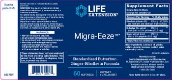 Life Extension Migra-Eeze - supplement
