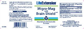 Life Extension Migra-Mag With Brain Shield - supplement