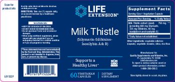 Life Extension Milk Thistle - supplement