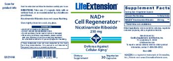 Life Extension NAD+ Cell Regenerator - supplement