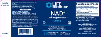 Life Extension NAD+ Cell Regenerator 100 mg - supplement