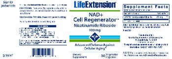 Life Extension NAD+ Cell Regenerator - supplement