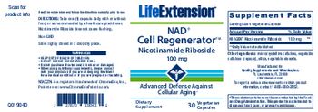 Life Extension NAD+ Cell Regenerator - supplement