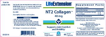 Life Extension NT2 Collagen 40 mg - supplement