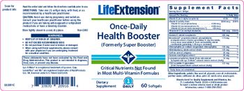 Life Extension Once-Daily Health Booster - supplement