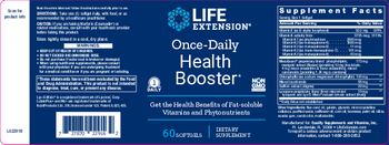 Life Extension Once-Daily Health Booster - supplement