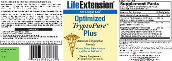 Life Extension Optimized TryptoPure Plus - supplement