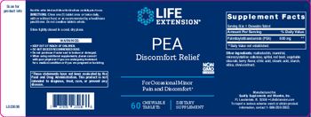 Life Extension PEA Discomfort Relief - supplement