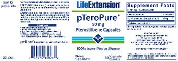 Life Extension pTeroPure 50 mg - supplement