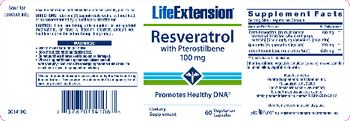 Life Extension Resveratrol With Pterostilbene 100 mg - supplement