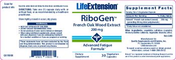 Life Extension RiboGen 200 mg - supplement