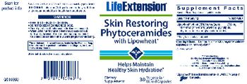 Life Extension Skin Restoring Phytoceramides With Lipowheat - supplement