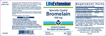 Life Extension Specially-Coated Bromelain 500 mg - supplement