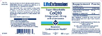 Life Extension Super-Absorbable Co-Q10 - supplement