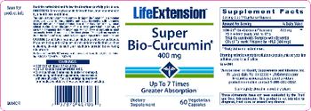 Life Extension Super Bio-Curcumin 400 mg - supplement