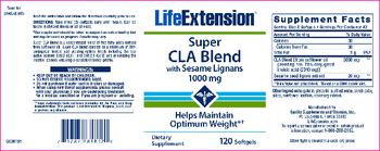 Life Extension Super CLA Blend - supplement