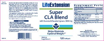 Life Extension Super CLA Blend 3000 mg - supplement