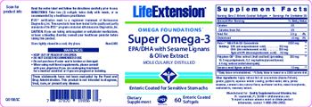 Life Extension Super Omega-3 - supplement