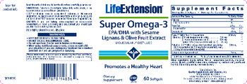 Life Extension Super Omega-3 - supplement