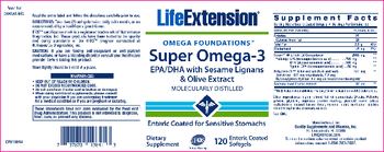 Life Extension Super Omega-3 - supplement