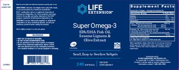 Life Extension Super Omega-3 - supplement