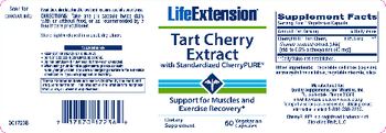 Life Extension Tart Cherry Extract - supplement