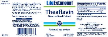 Life Extension Theaflavin - supplement