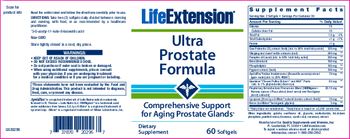 Life Extension Ultra Prostate Formula - supplement