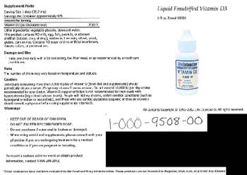 Life Extension Vitamin D3 2,000 IU Liquid Emulsion - supplement
