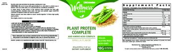 Life Extension Wellness Code Plant Protein Complete and Amino Acid Complex Vanilla Flavor - supplement