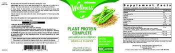 Life Extension Wellness Code Plant Protein Complete and Amino Acid Complex Vanilla Flavor - supplement