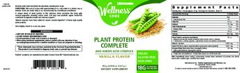 Life Extension Wellness Code Plant Protein Complete and Amino Acid Complex Vanilla Flavor - supplement