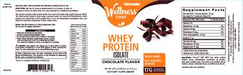 Life Extension Wellness Code Whey Protein Isolate Chocolate Flavor - supplement