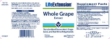 Life Extension Whole Grape Extract - supplement