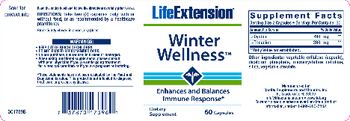 Life Extension Winter Wellness - supplement
