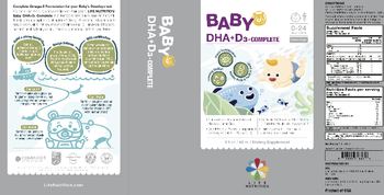 Life Nutrition Baby DHA+D3 Complete Lemon Flavor - supplement