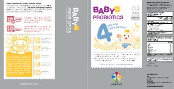 Life Nutrition Baby Probiotics 4 Billion Flavorless - supplement
