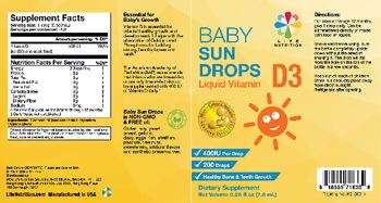 Life Nutrition Baby Sun Drops - supplement