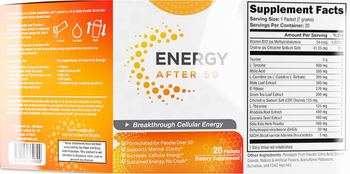 Life Renew Energy After 50 - supplement