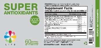 Life Super Antioxidants - supplement